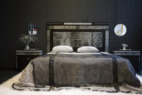 Transitional Bedrooms in Soft Black 