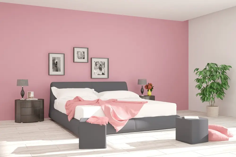 Scandi Inspired Bedrooms in Blush Pink