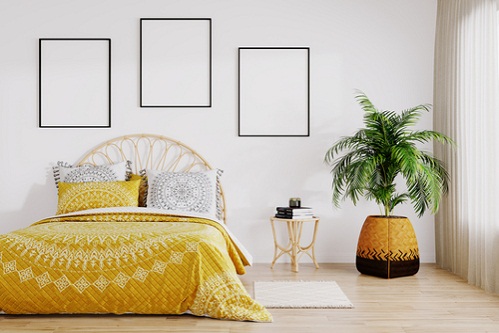 Scandi Inspired Bedrooms in Lemon Yellow