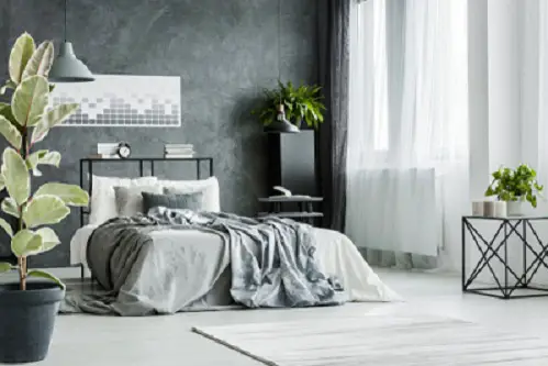 Scandinavian Bedrooms in Soft Black 