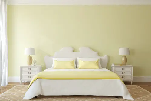 Simple & Classic French Country Bedrooms in Lemon Yellow