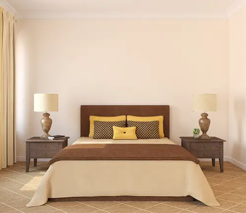 Simple & Elegant Transitional Bedrooms in Lemon Yellow