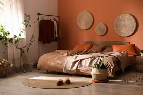 Ethic Decor Bedrooms in Caramel 