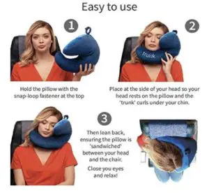 best neck support travel pillow 