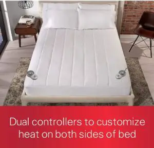 heating mattress cover