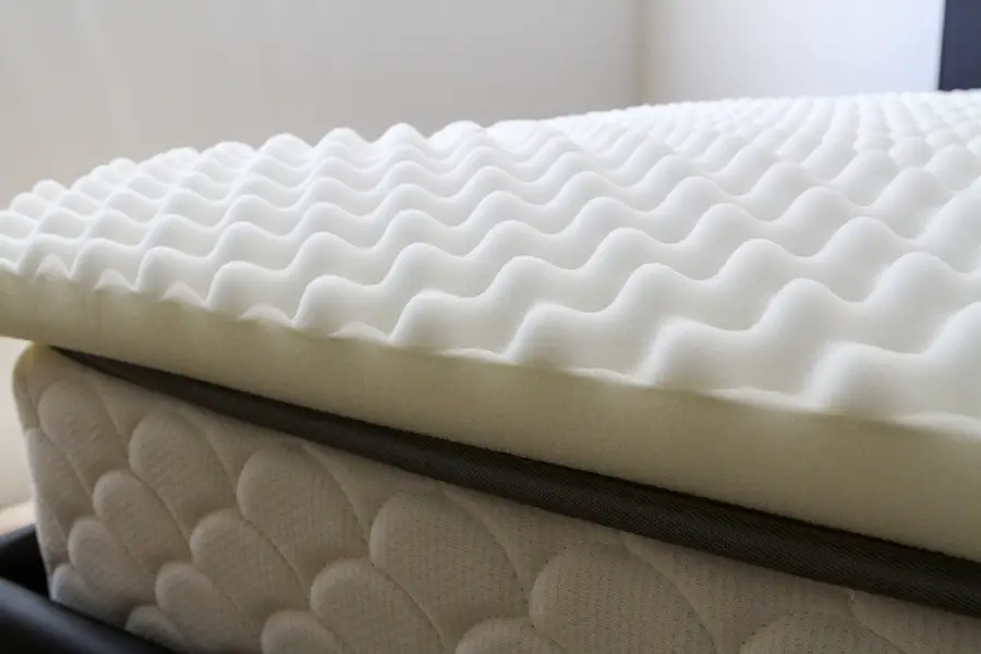 convoluted mattress topper
